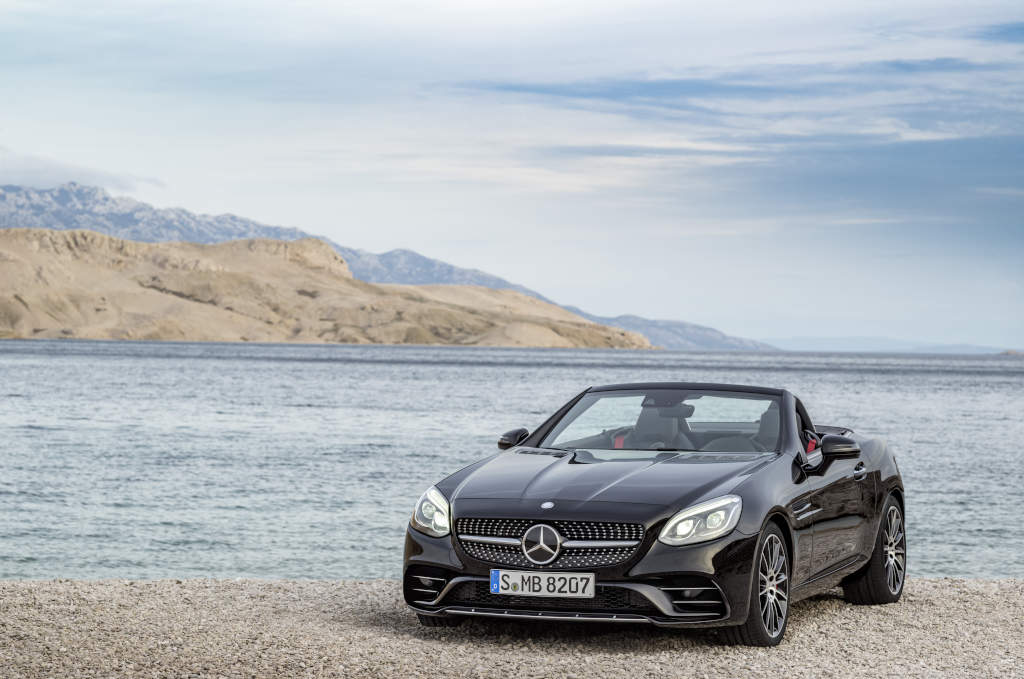 Mercedes-AMG SLC 43, obsidianschwarz mettalic Mercedes-AMG SLC 43, obsidian black, mettalic